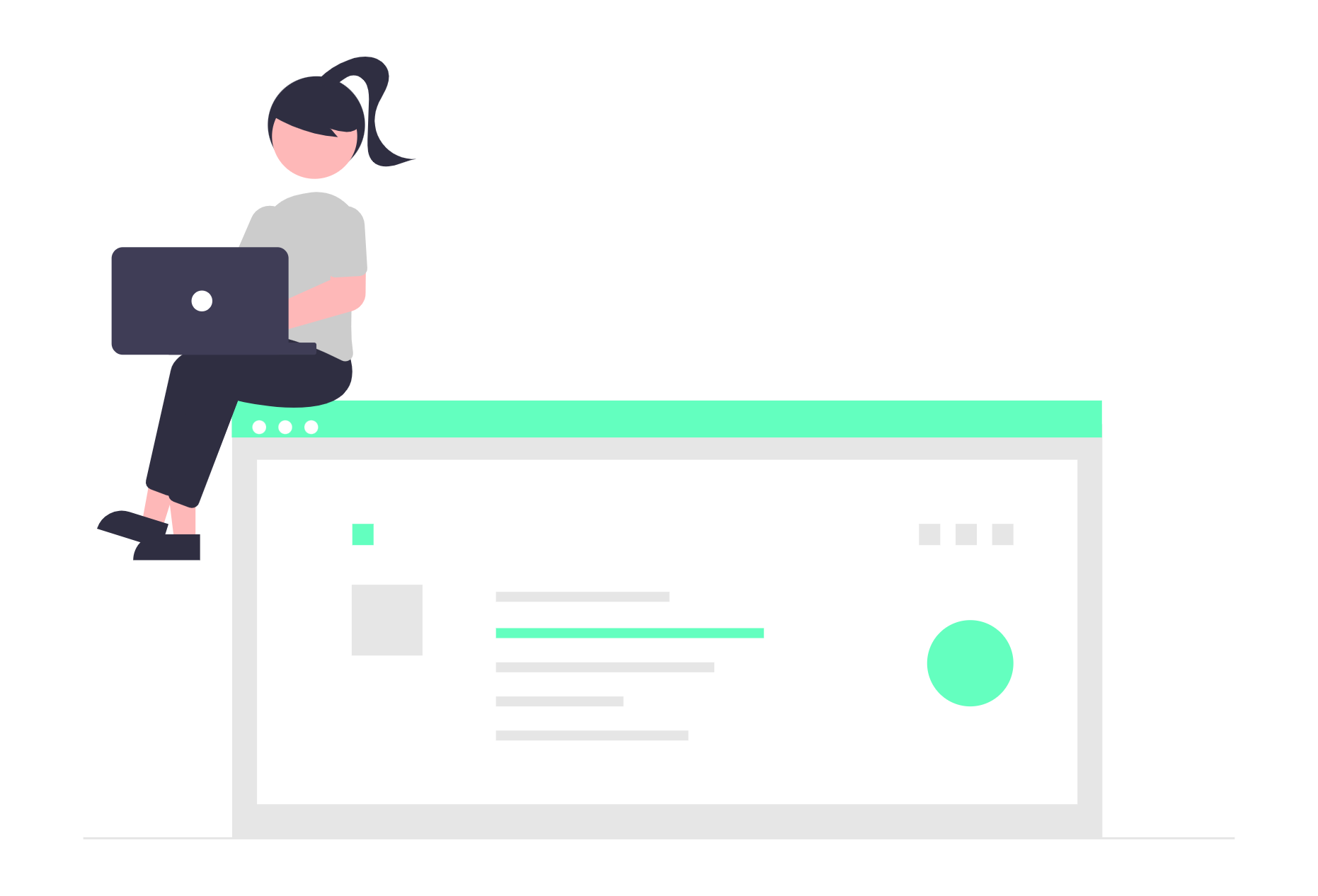 Illustratie van zoekmachineoptimalisatie SEO en GEO